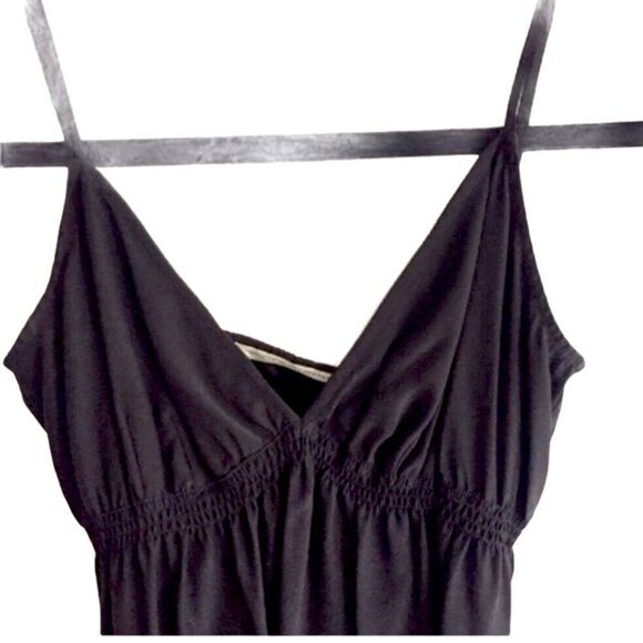 TWELFTH STREET by CYNTHIA VINCENT Silk Sleeveless Cami Tank Black XS - Picture 4 of 5